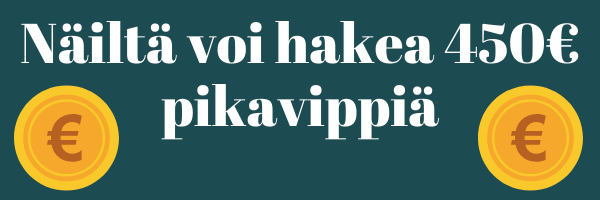 450€ pikavippi – hyviä paikkoja hakea 450e laina heti netistä (2020